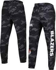 New Era Men's New Era Black/Camo Portland Trail Blazers Tonal Joggers