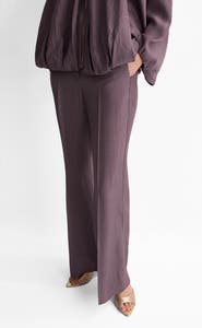 MANGO Straight Leg Pants