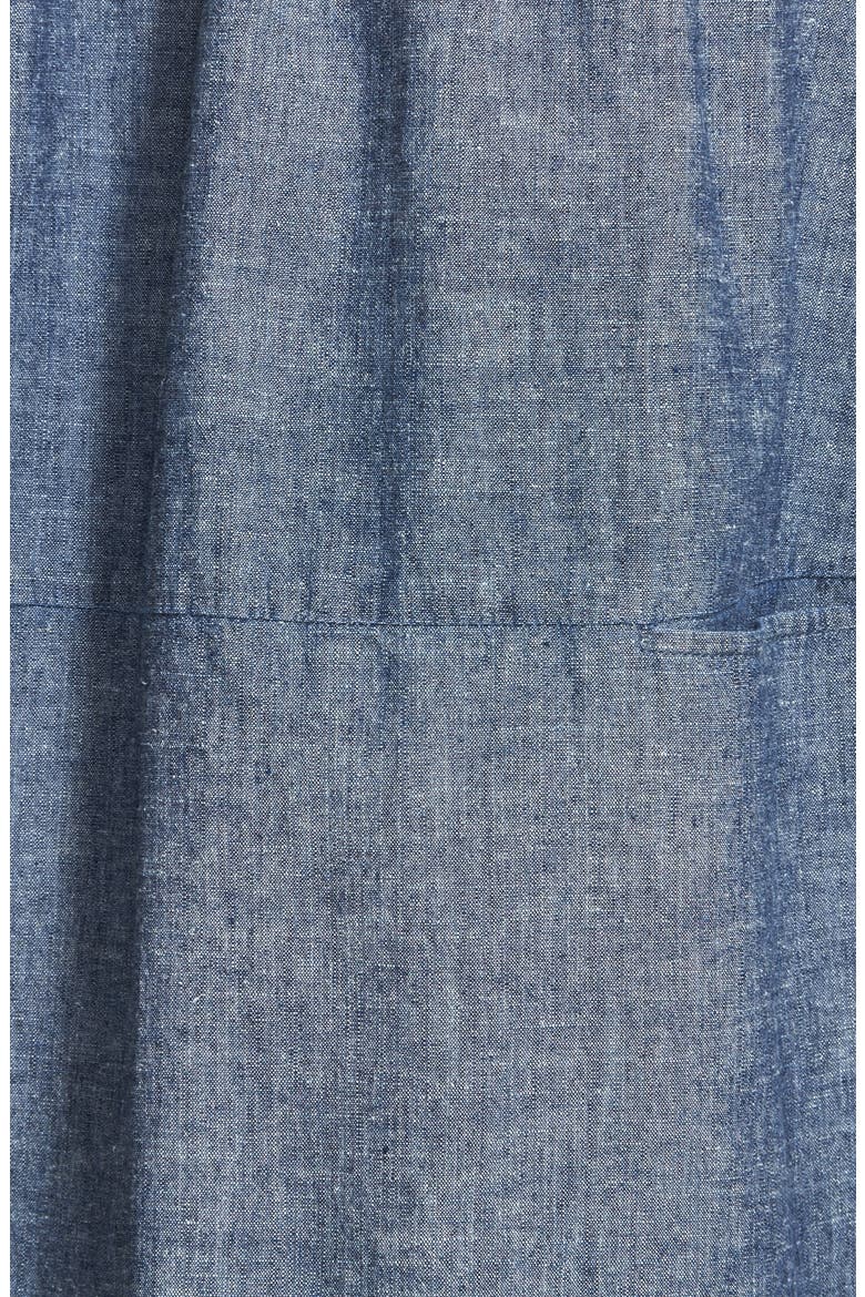 Chambray Skirt, Alternate, color, DENIM