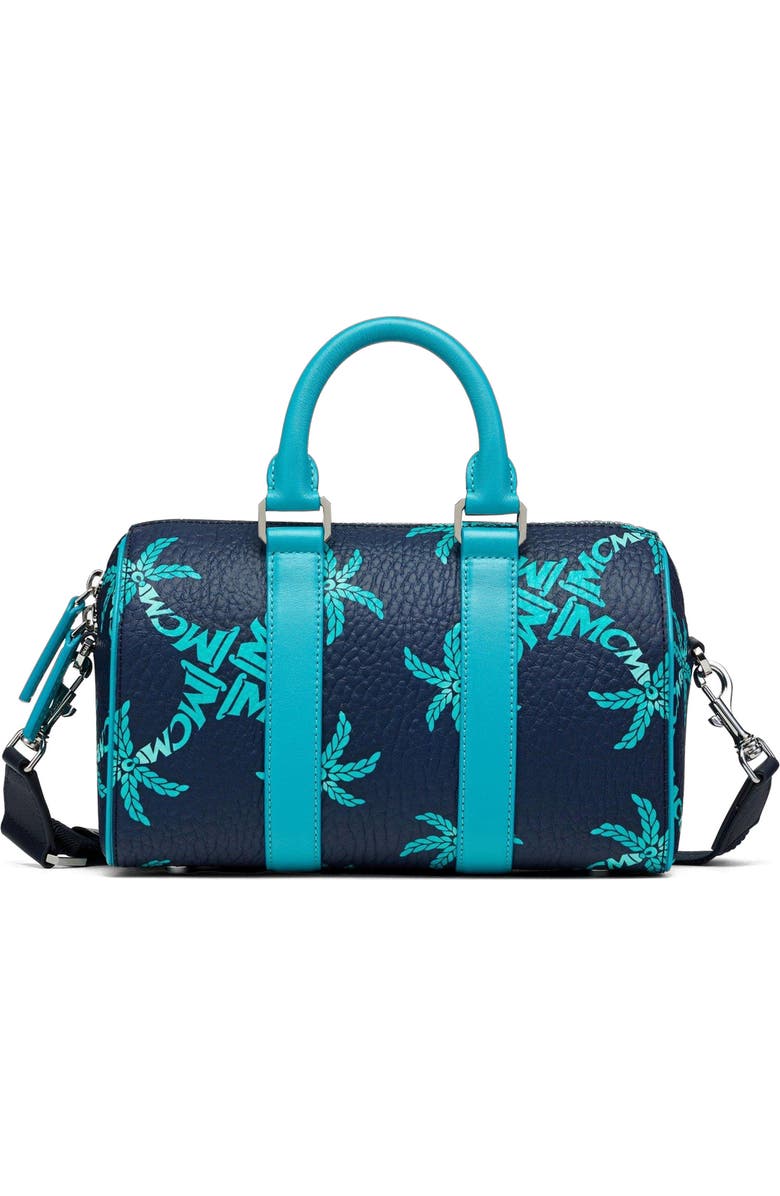 MCM Ella Boston Bag in Palm Canvas, Main, color,