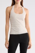 AFRM Madeline Scoop Neck Halter Top