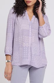 NYDJ Pintuck Top