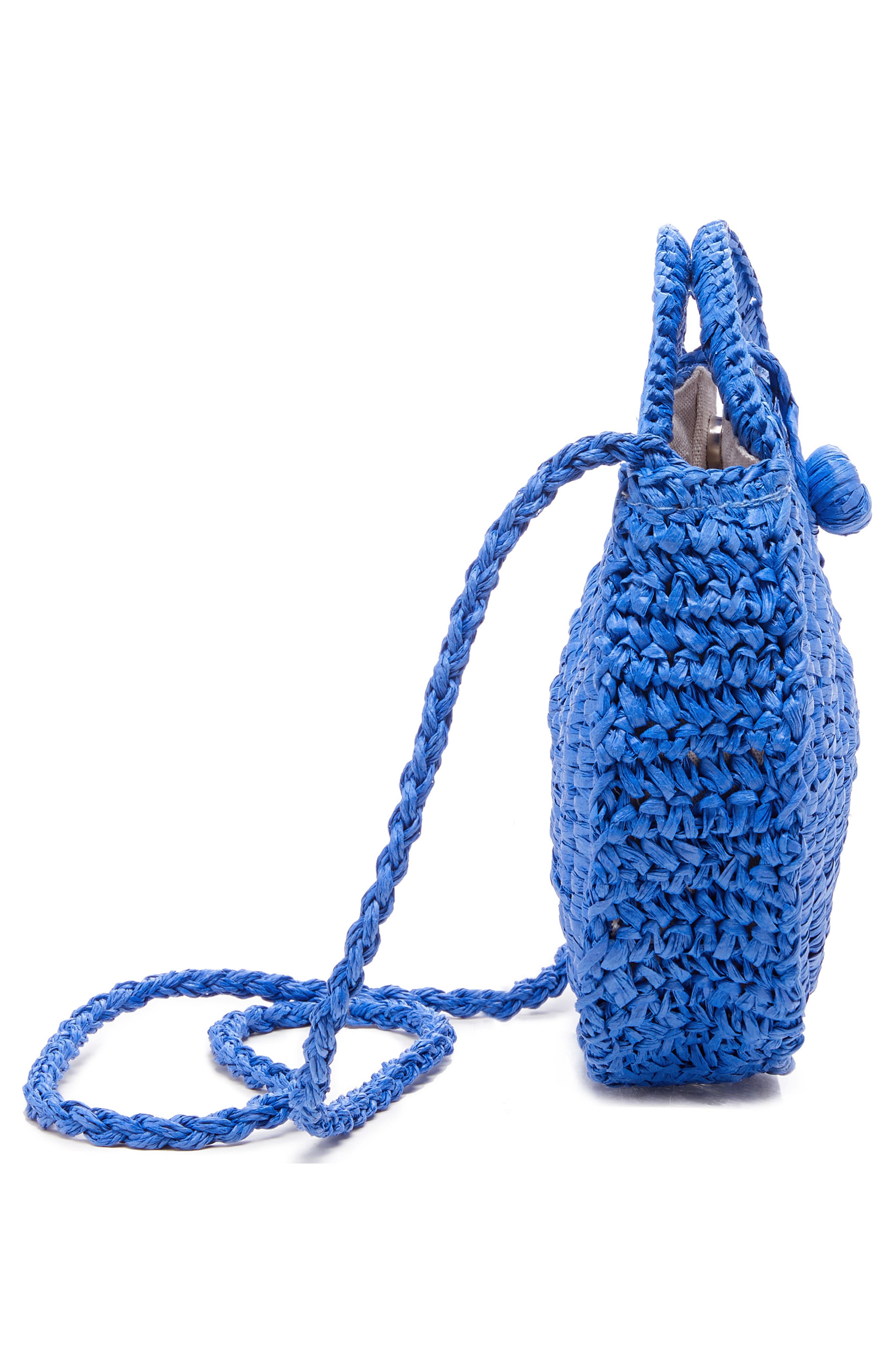 Sole Society Corby Woven Papyrus Bag, Alternate, color, 