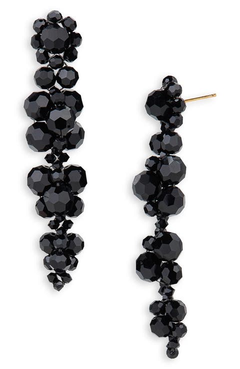 Cluster Drop Earrings