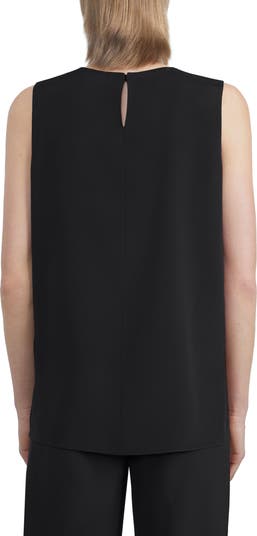 Lafayette shops 148: Sleeveless Midweight Jersey Top size XS in Black - NEW