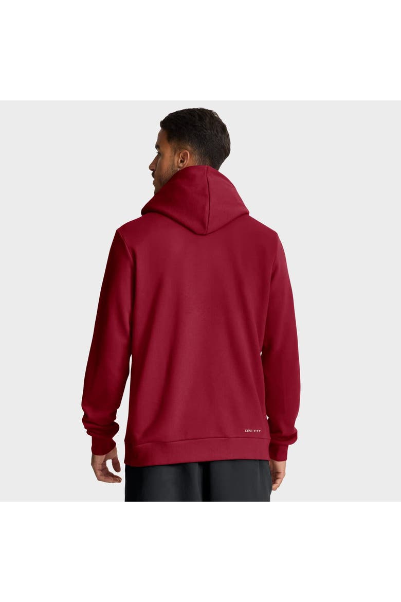 Men's Nike Cardinal USC Trojans 2025 Sideline Standard Issue Dri-FIT Hoodie, Alternate, color, Cardinal