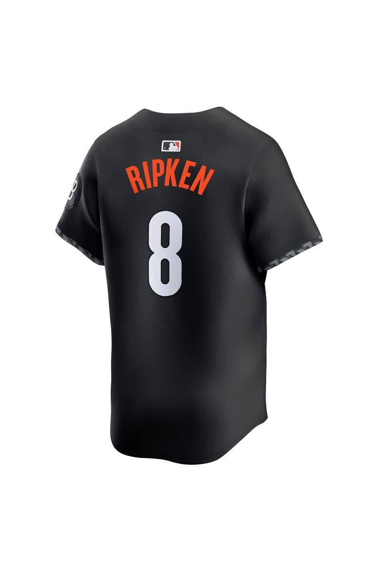 Men's Nike Cal Ripken Jr. Black Baltimore Orioles City Connect Limited Jersey, Alternate, color, Black
