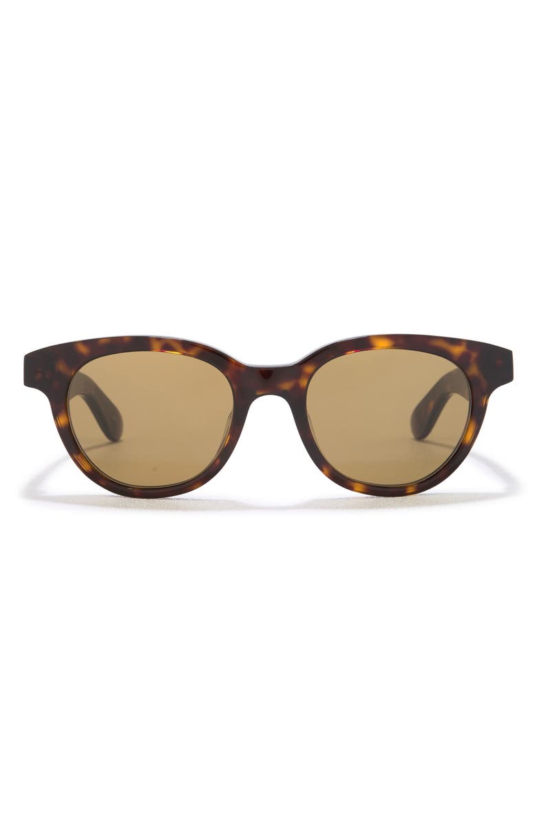 McQueen 51mm Round Sunglasses, Main, color, 