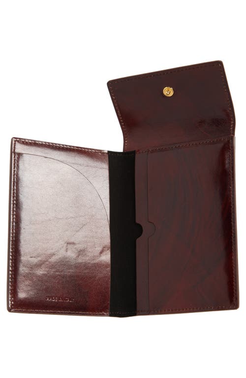 Ashya Bolo Leather Passport Pouch