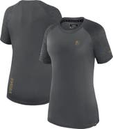 FANATICS Women's Fanatics Branded Gray Vegas Golden Knights Authentic Pro Tech T-Shirt