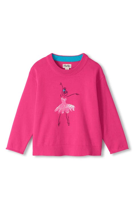 Kids' Sequin Ballerina Sweater