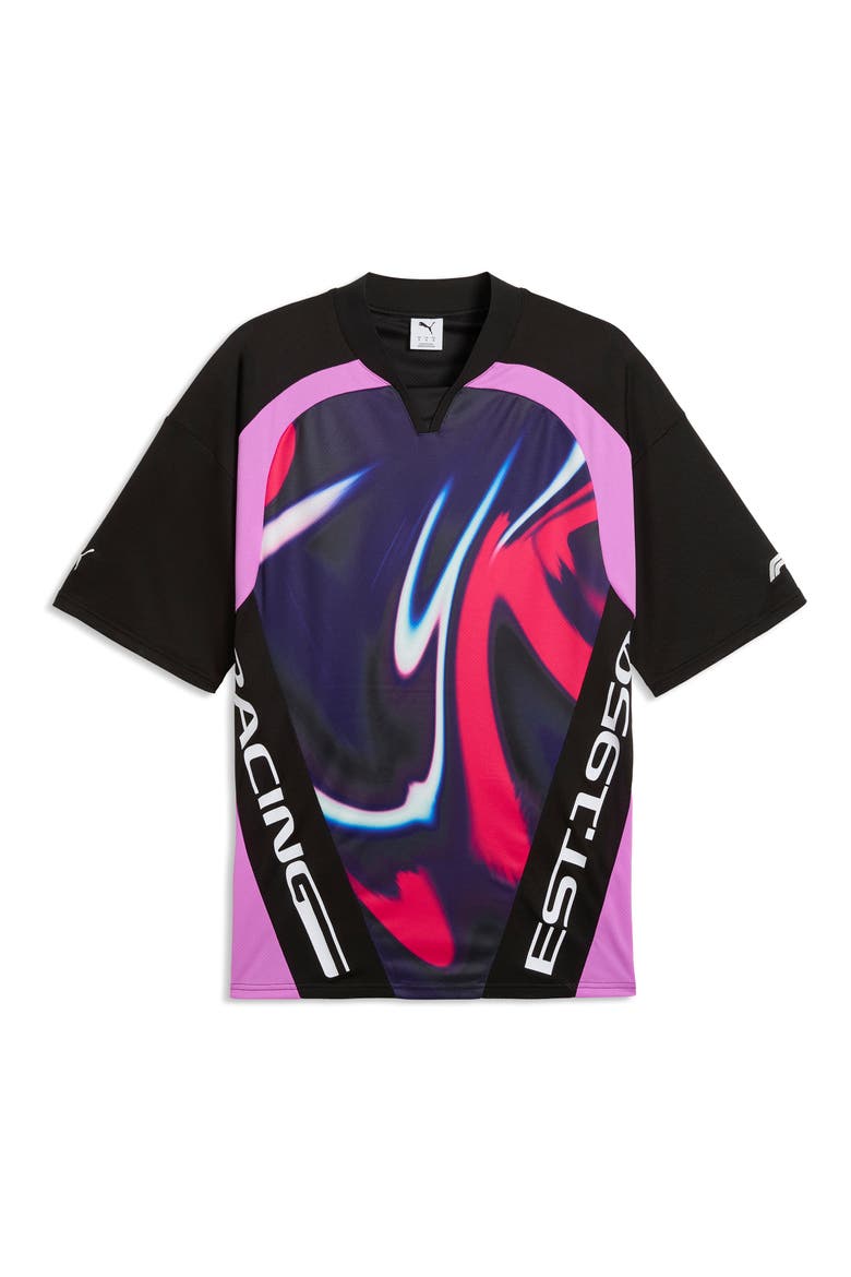 Formula 1® Lifestyle Short Sleeve Jersey, Main, color, PUMA BLACK