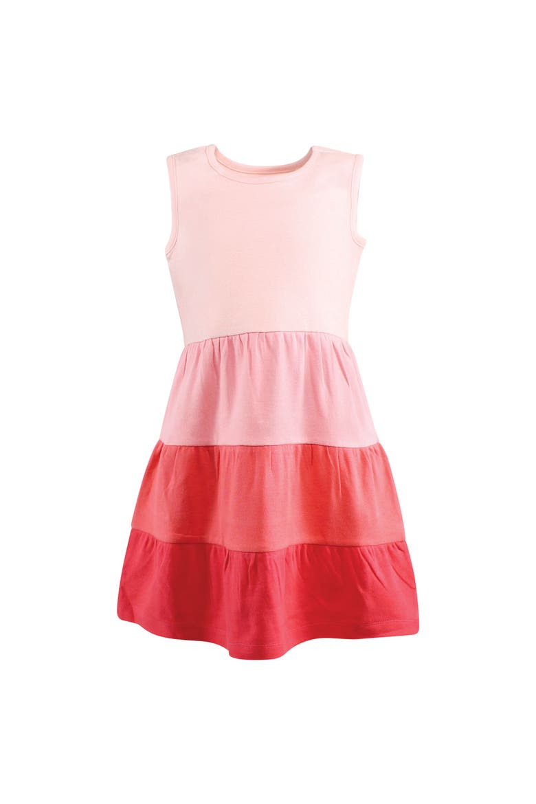 Two Pack Baby Dress Set, Alternate, color, Ombre Coral Teal