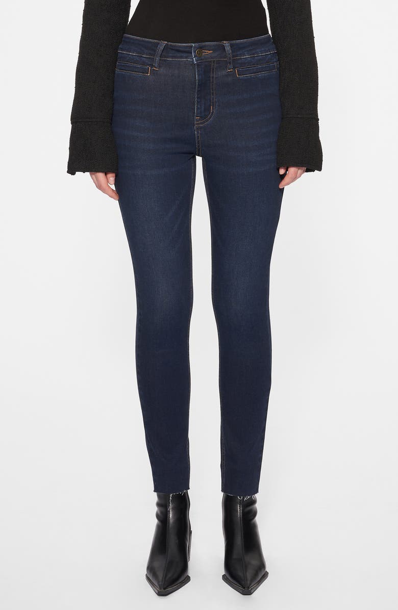Bayeas Yoyo Skinny Jeans, Main, color, Deep Sea