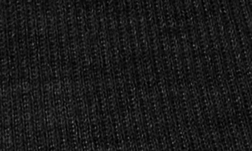 Noisy May Stormy Off-the-shoulder Two Way Zip Long Sleeve Sweater In Black