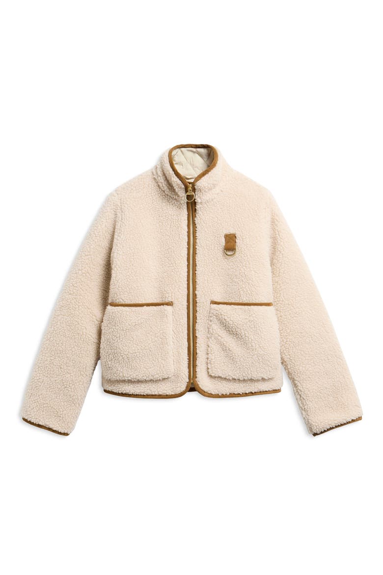 Elenora Fleece Jacket, Alternate, color, ECRU