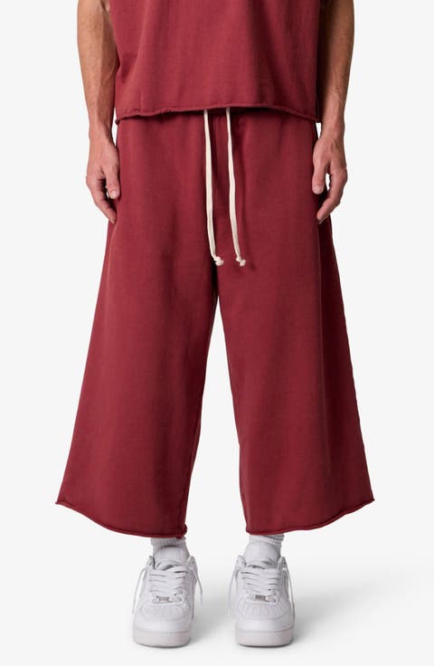 Extralong Sweat Shorts