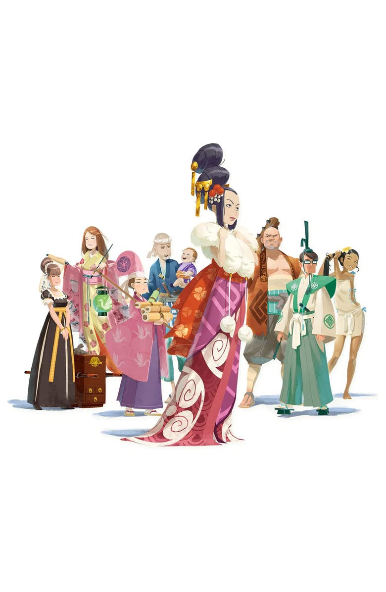 Funforge Tokaido Matsuri Miniature Figures Accessory Pack, Alternate, color, 