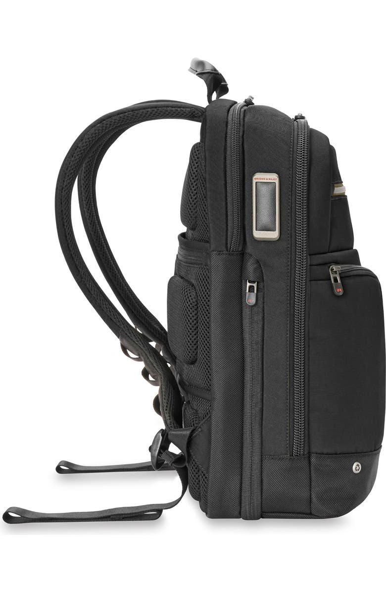 Briggs & Riley HTA Slim Expandable Backpack, Alternate, color, Black