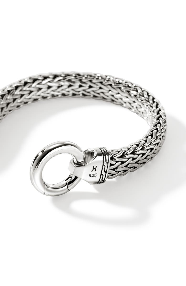 John Hardy Flat Chain Bracelet, Alternate, color, Silver