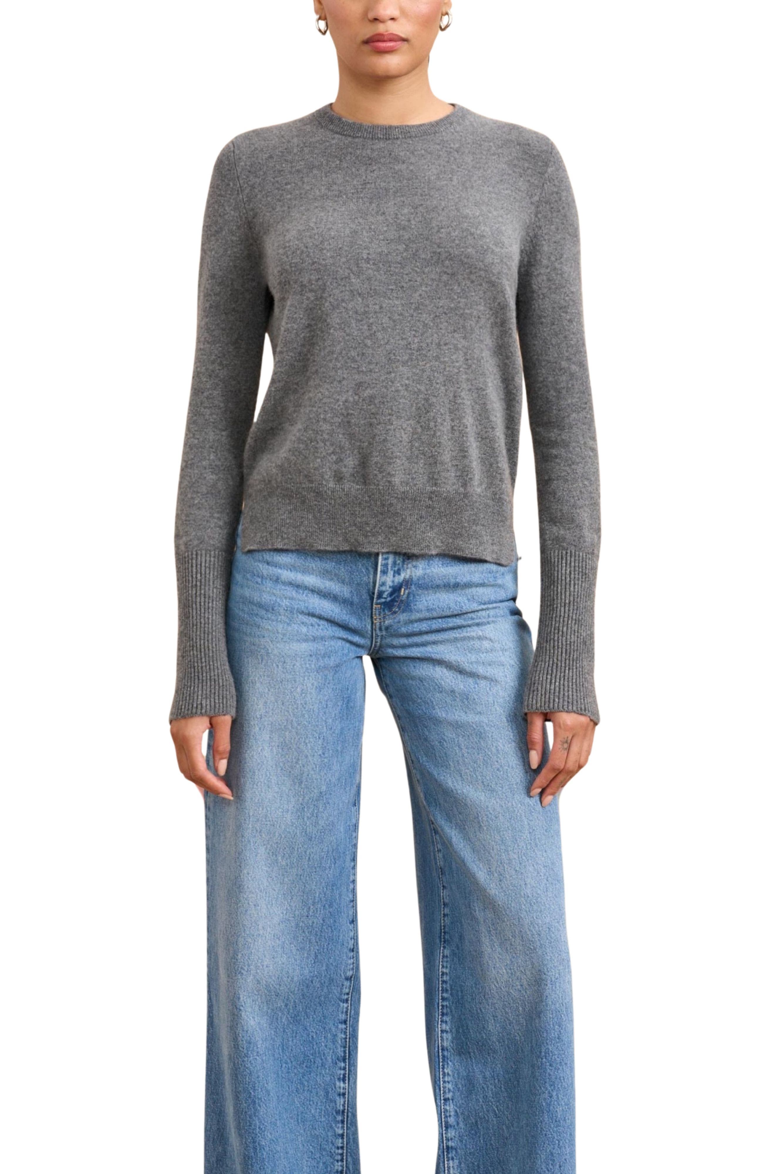 Solid Lean Lines Sweater