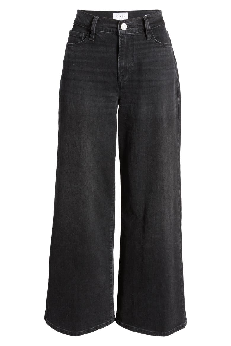 Le Slim Palazzo Wide Leg Jeans, Alternate, color, HUTCHINSON