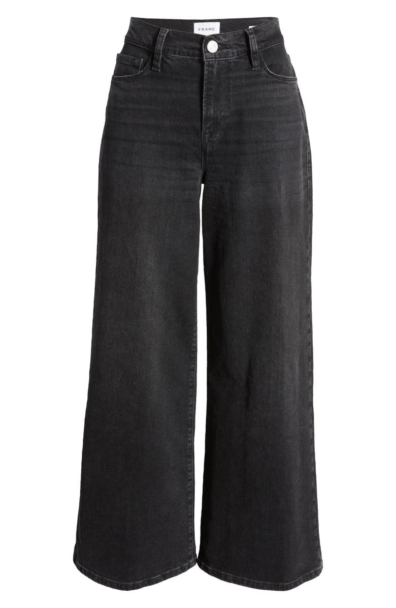 FRAME Le Slim Palazzo Wide Leg Jeans, Alternate, color, Hutchinson