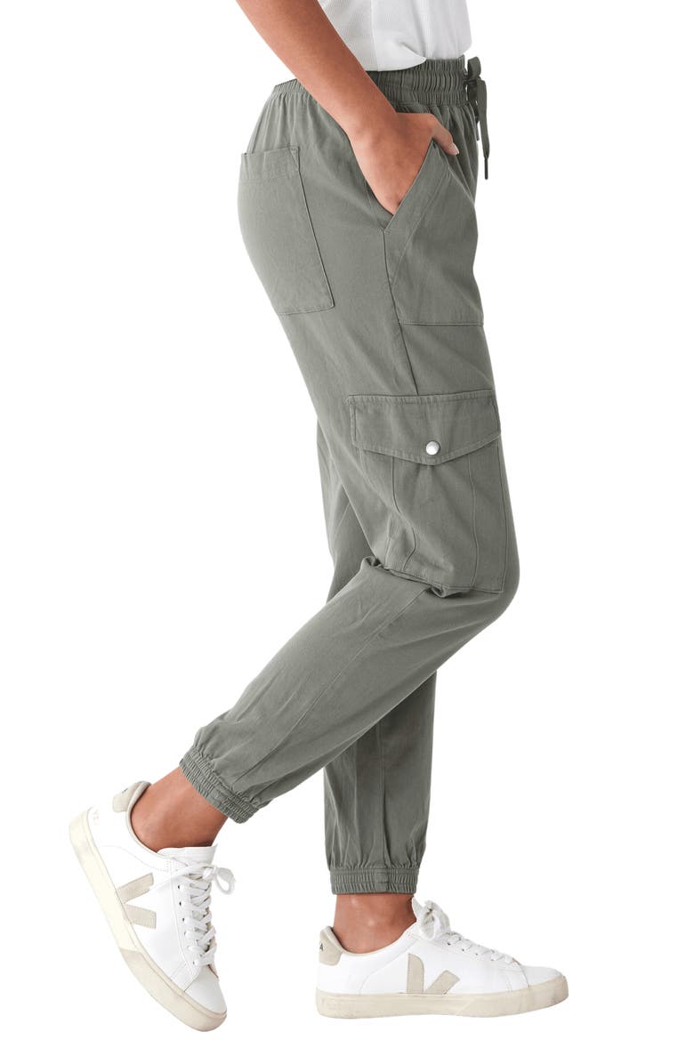 Threads 4 Thought Delilah Stretch Twill Cargo Joggers, Alternate, color, 