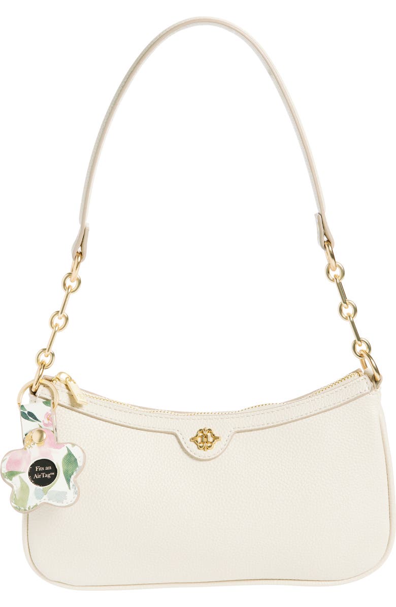 Nanette Lepore Flower Air Core Baguette Bag, Main, color,
