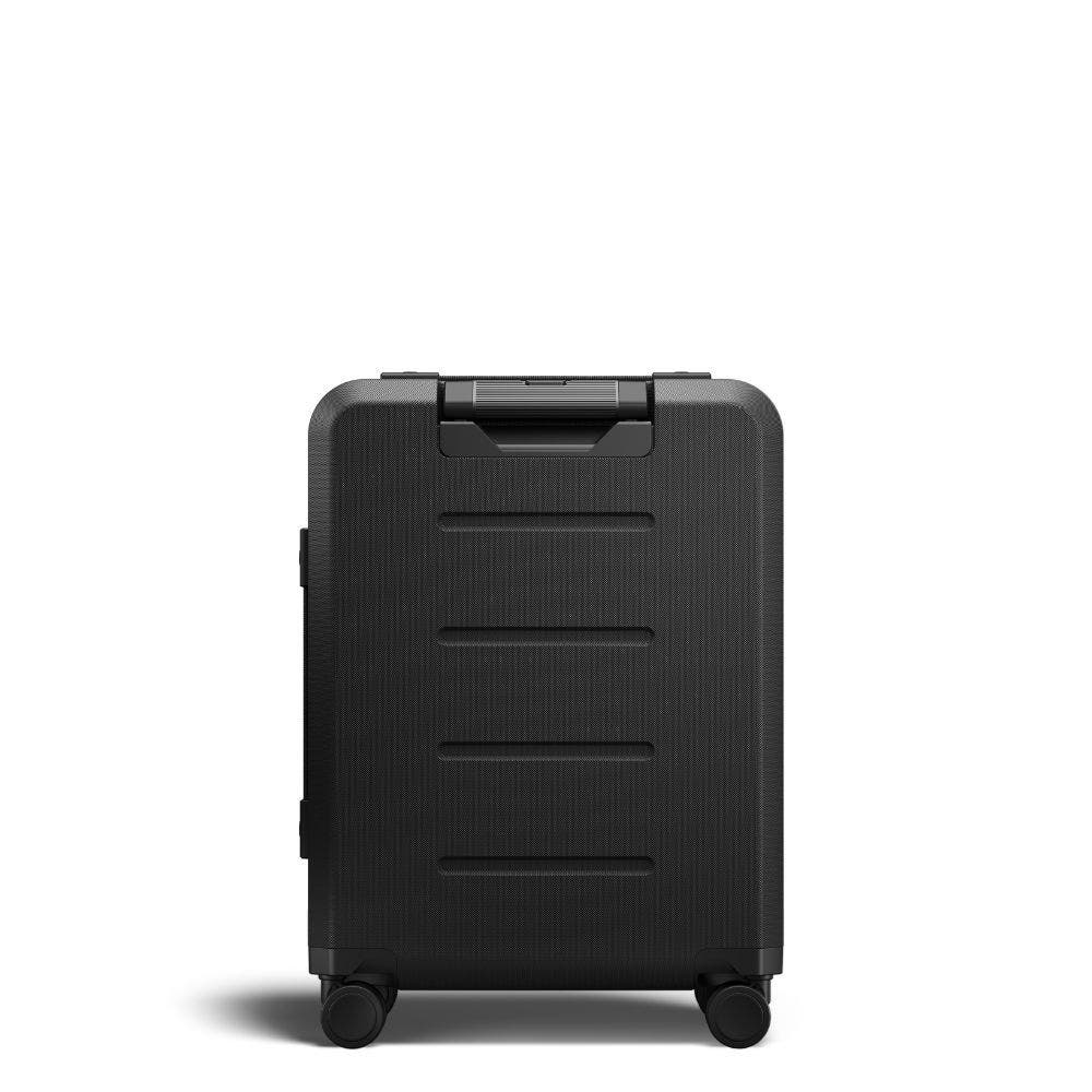 D_b_ Ramverk Pro Hardside 21 Inch Carry On Luggage Spinner with Buckle Closure and Zipper Front Access Pocket, Alternate, color, Black Out