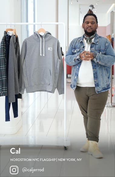 The North Face Heritage Patch Recycled Cotton Blend Hoodie (Men ...