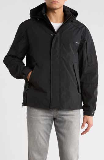 KARL LAGERFELD PARIS Nylon Hooded Jacket