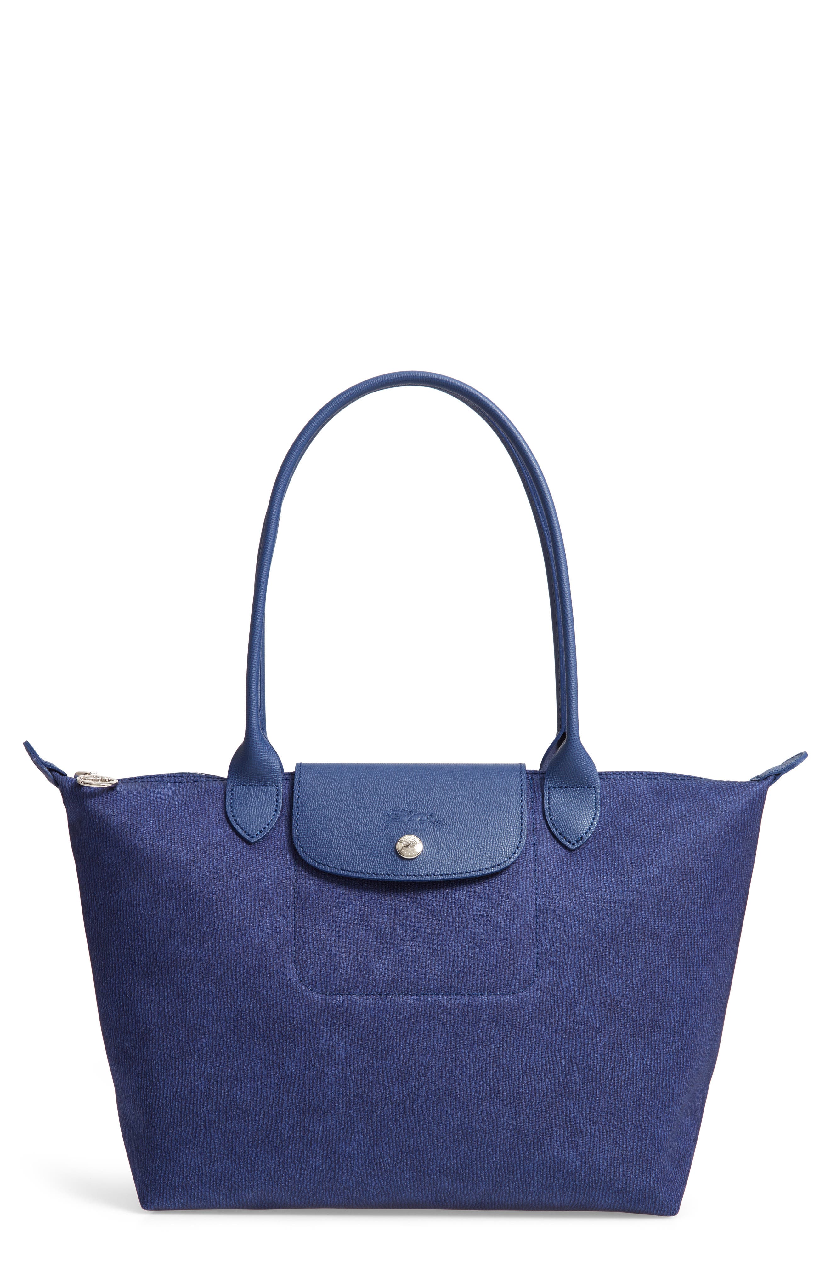 Longchamp Le Pliage Jeans Small Shoulder Bag, Main, color, 