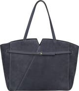 BOSS Revers Suede Leather Tote