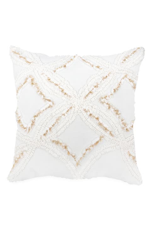 Metallic Chenille Pillow