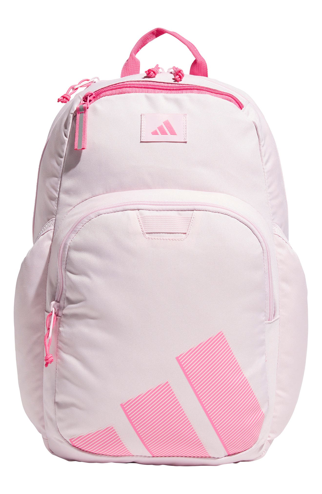 adidas Kids' Midway Backpack, Main, color, Clear Pink/ Pink Fusion