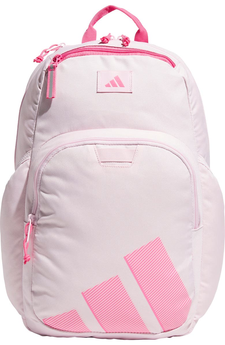 adidas Kids' Midway Backpack, Main, color, Clear Pink/ Pink Fusion