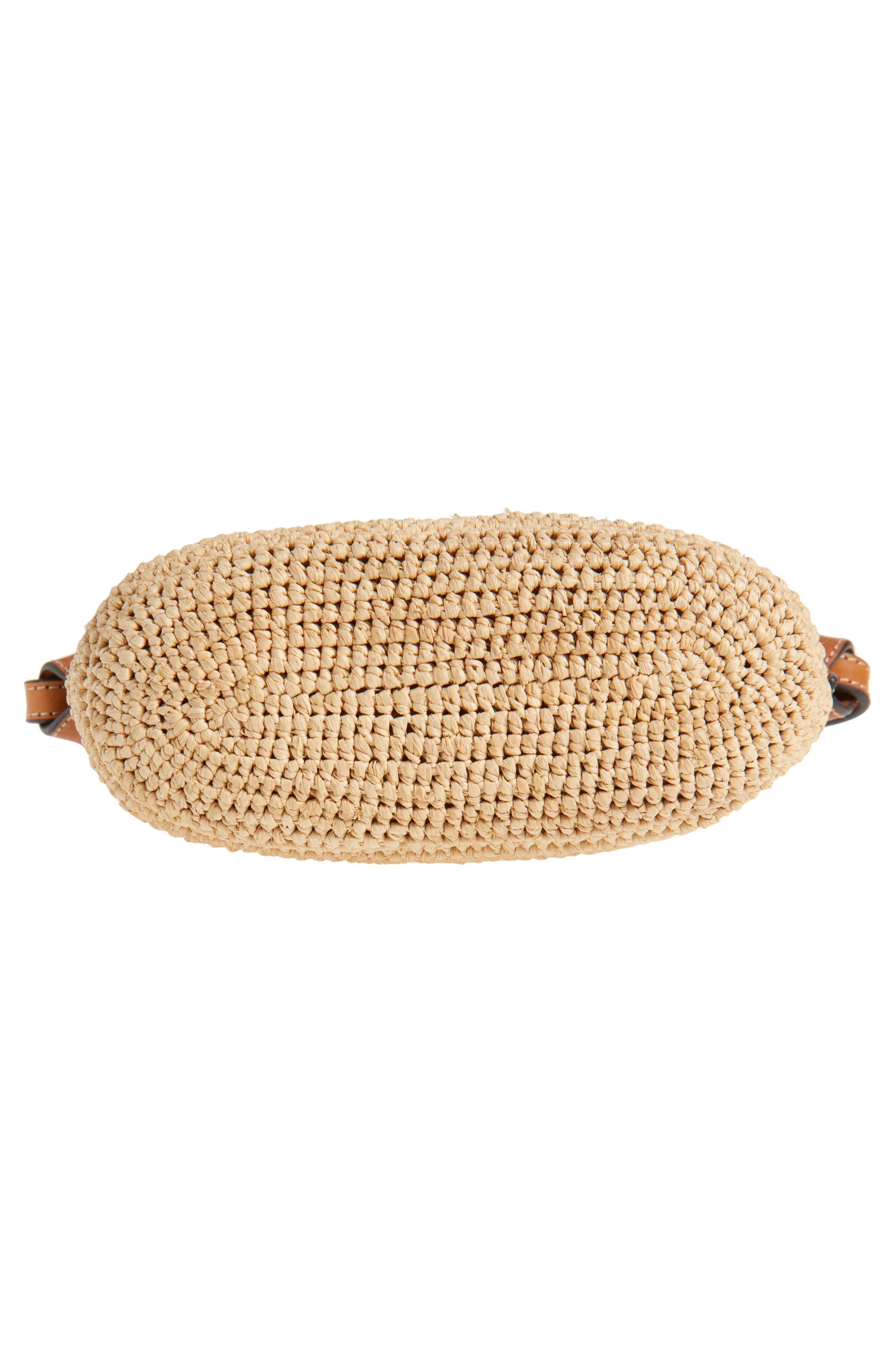 Helen Kaminski Yala Raffia Mini Shoulder Bag, Alternate, color, Natural/ Cotto