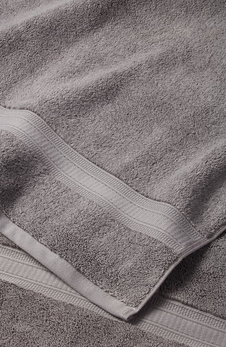 NORDSTROM RACK 4-Pack Cotton Wash Towels, Alternate, color, Grey Pearl