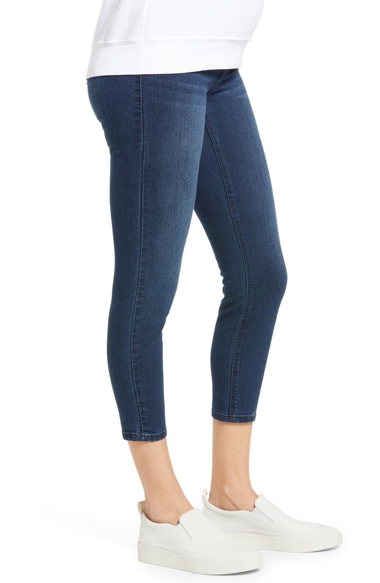 1822 Denim Flex Ankle Skinny Maternity Jeans, Alternate, color, 
