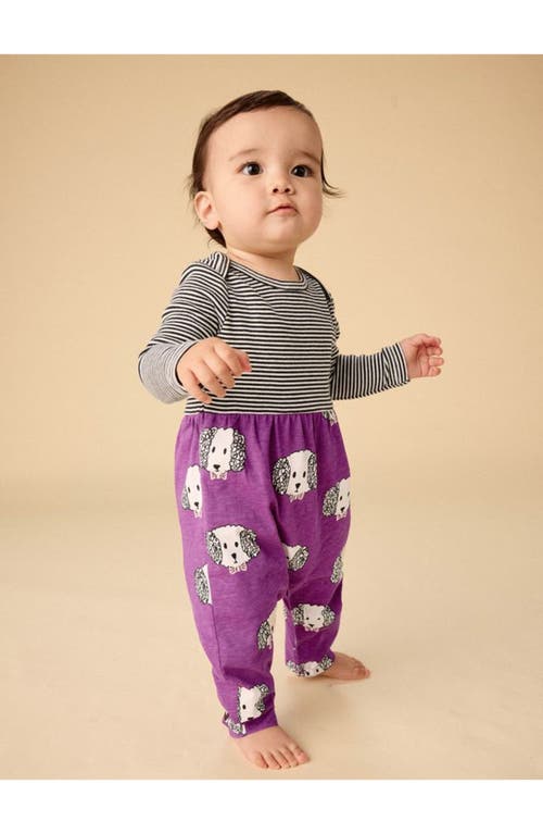 Tea Collection Print Mix Baby Romper In Multi