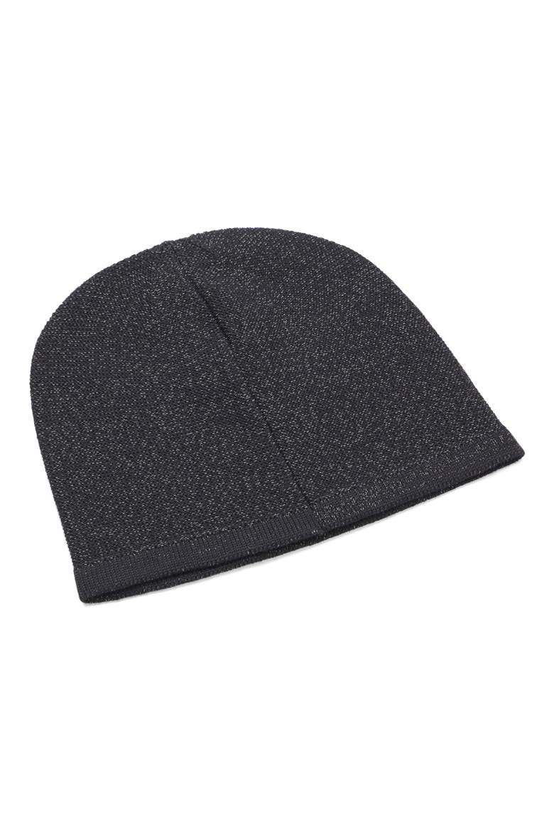 Velociti Elite Reflective Beanie, Alternate, color, BLACK / REFLECTIVE