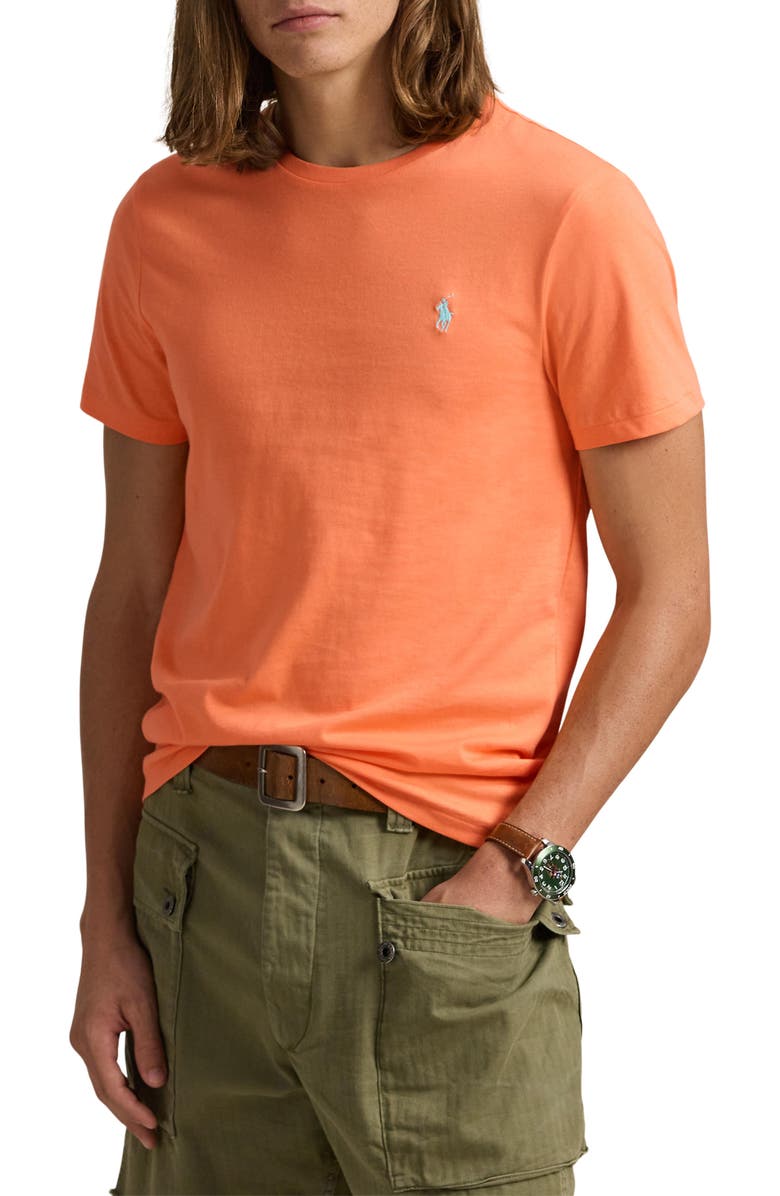 Polo Ralph Lauren Classic Fit Jersey Crewneck T-Shirt, Main, color, 
