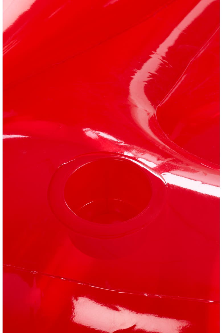 Floating Lip Couch, Alternate, color, RED