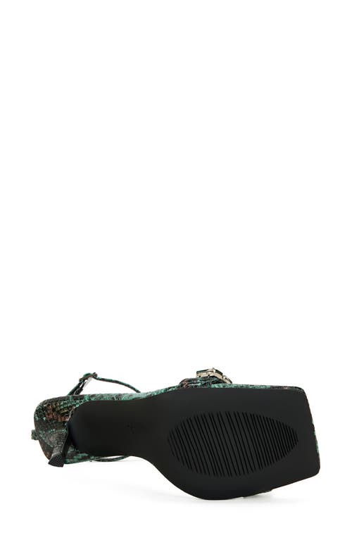 Azalea Wang Arjun Lug Sole Boot In Green