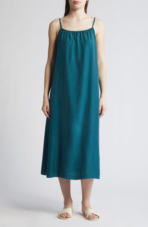 Cami Silk Maxi Dress