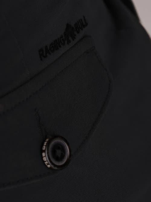Raging Bull Chino Trouser In Black