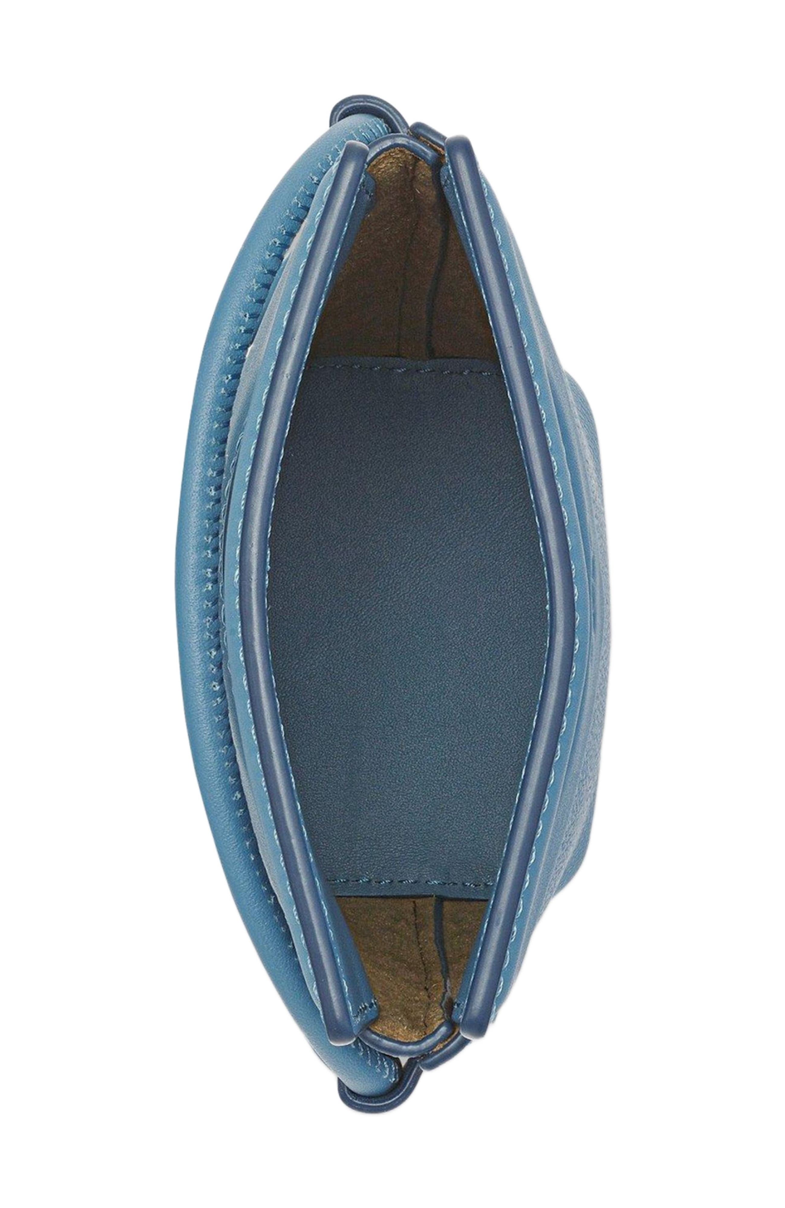 MCM Diamond Crossbody Pouch in Embossed Leather and Calfskin, Alternate, color, 