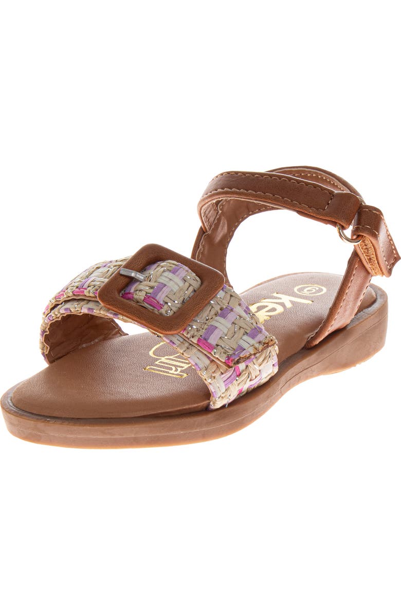JOSMO Kids' Buckle Sandal, Main, color, Tan