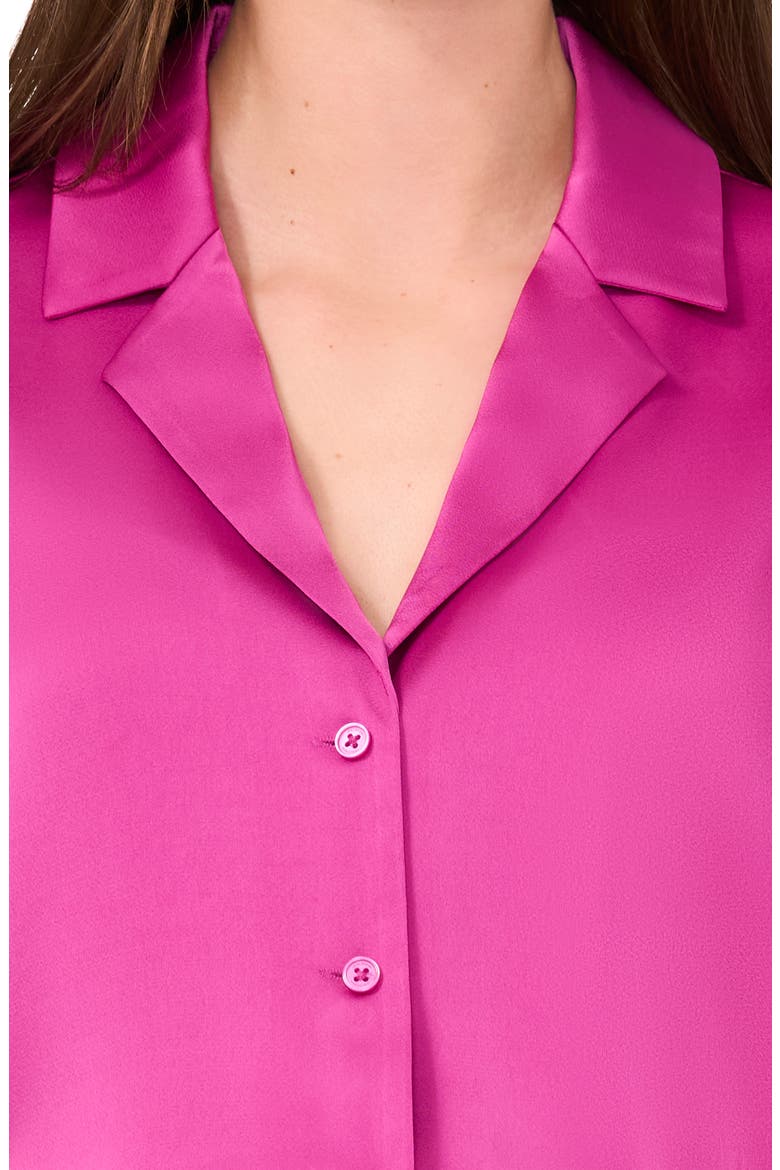 Solid Camp Shirt, Alternate, color, VIVID PLUM